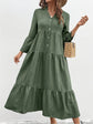 Tiered Midi Dress KEMETIX