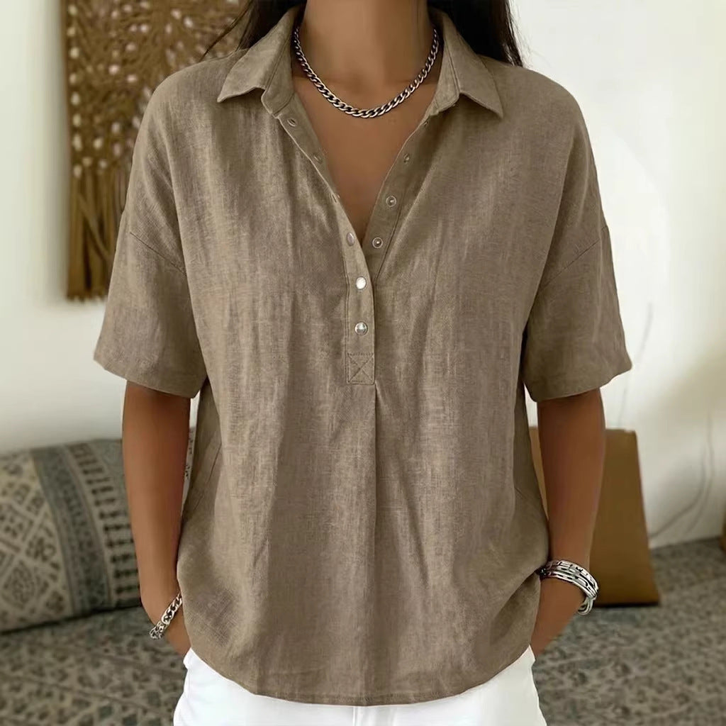 The Breezy Button Shirt