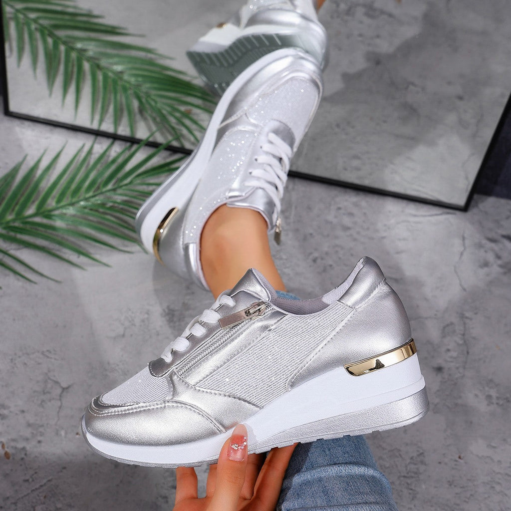 Metallic Sneakers