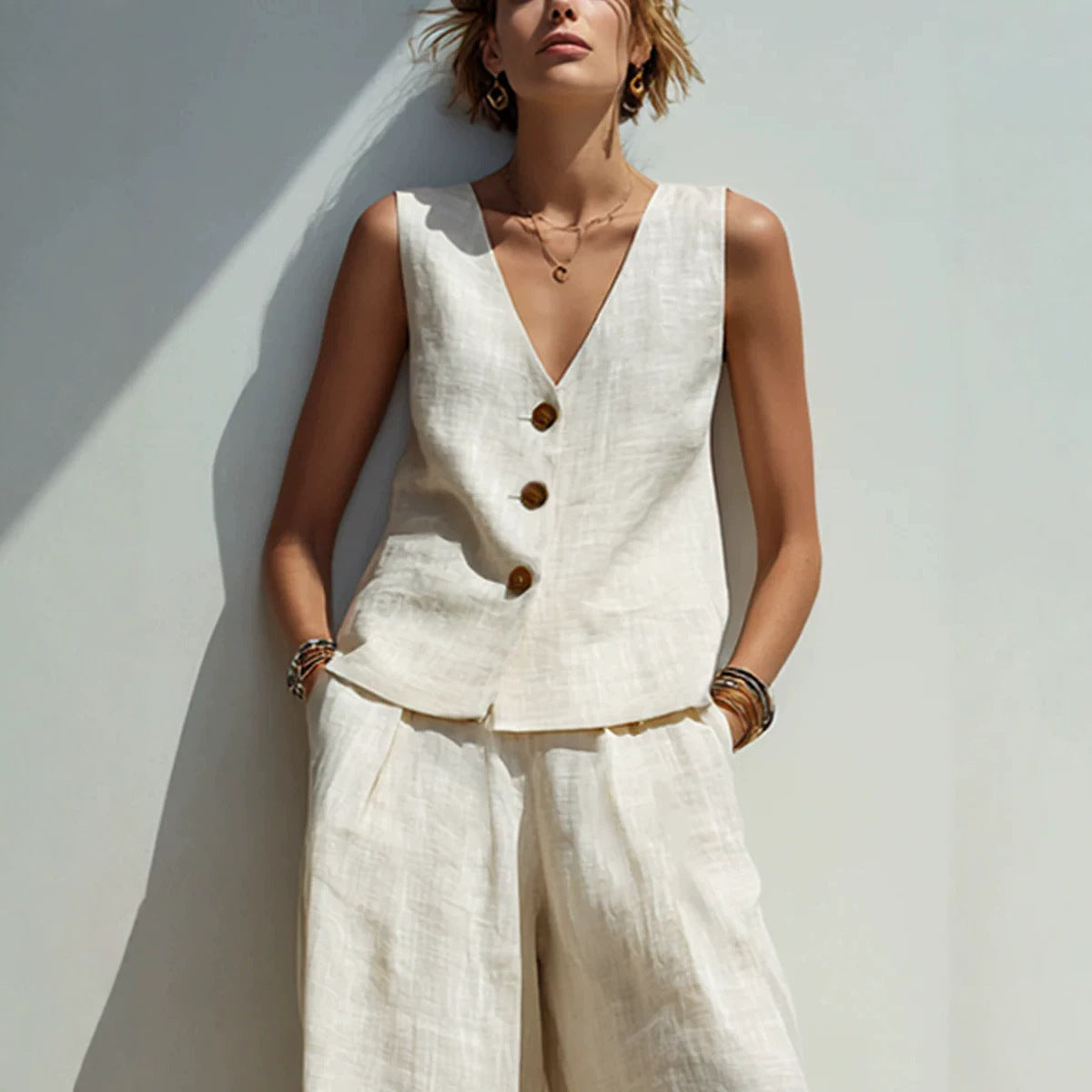 Linen Blend Set