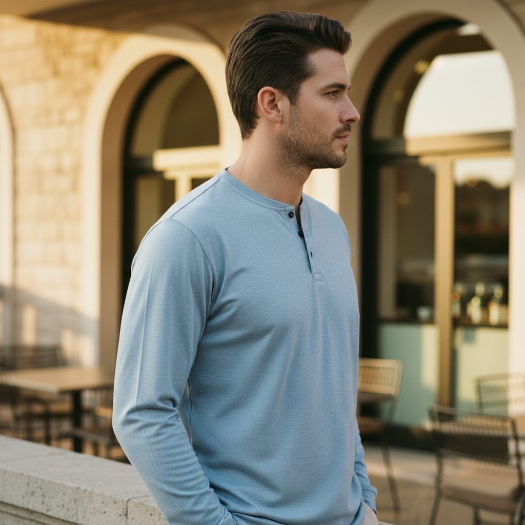 Long Sleeve Henley