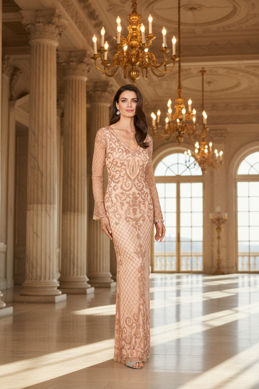 The Beaded Gown