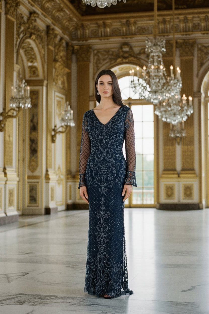 The Beaded Gown