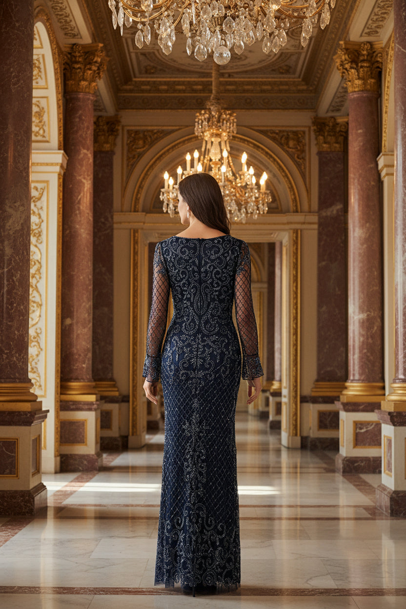 The Beaded Gown