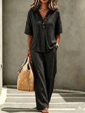 The Polo Linen Set