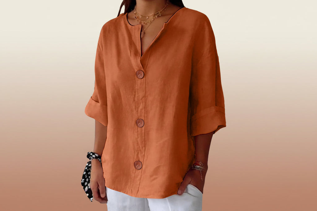 The Breeze Linen Blouse