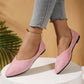 Suede Pointed Flat