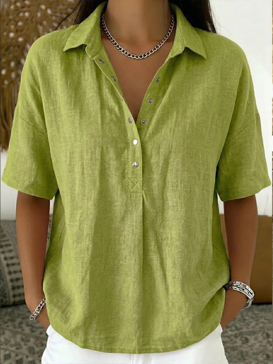 The Breezy Button Shirt