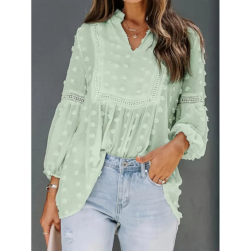 The V-Neck Blouse