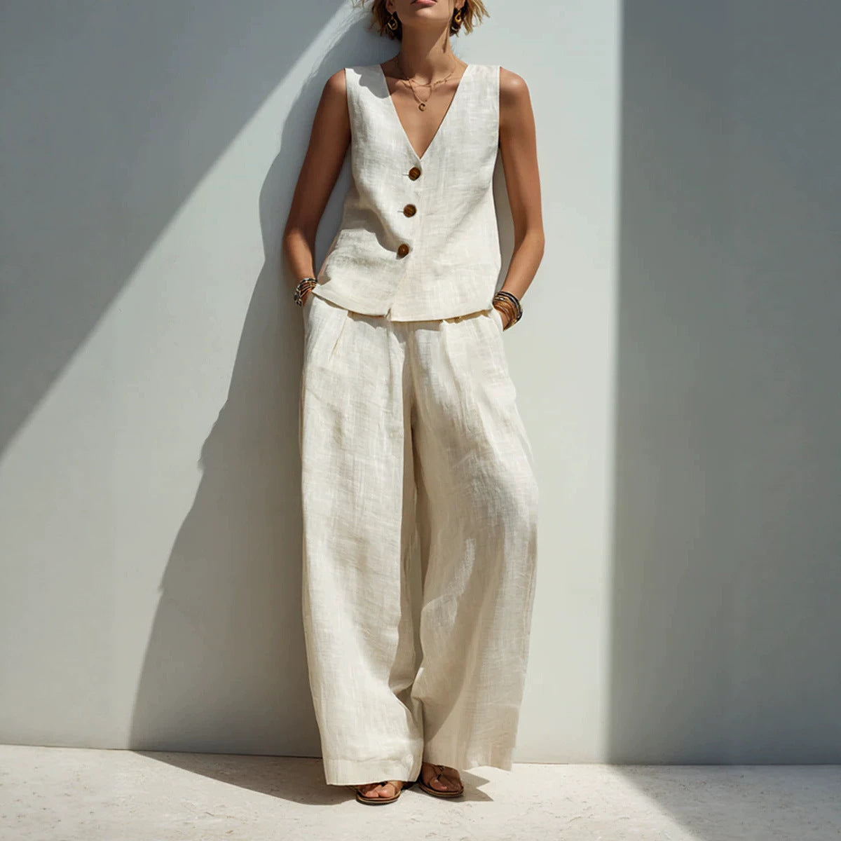Linen Blend Set