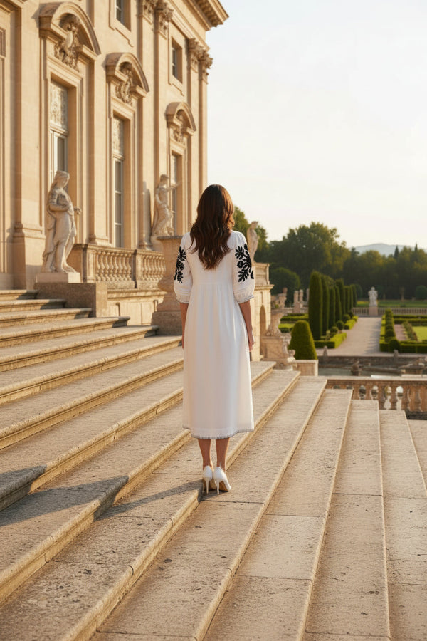 The Appliqué Dress