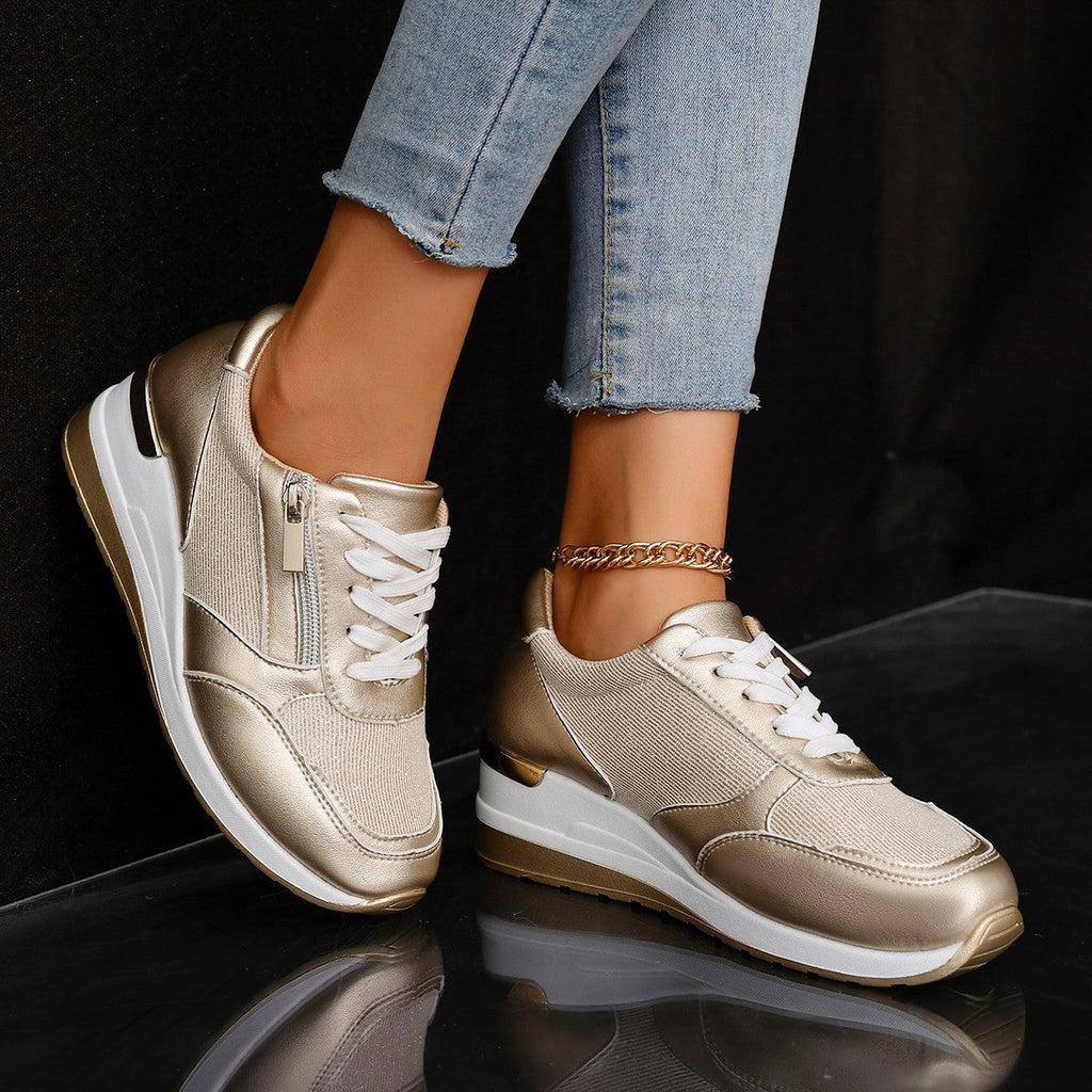 Metallic Sneakers