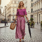 The Off-Shoulder Skirt Set