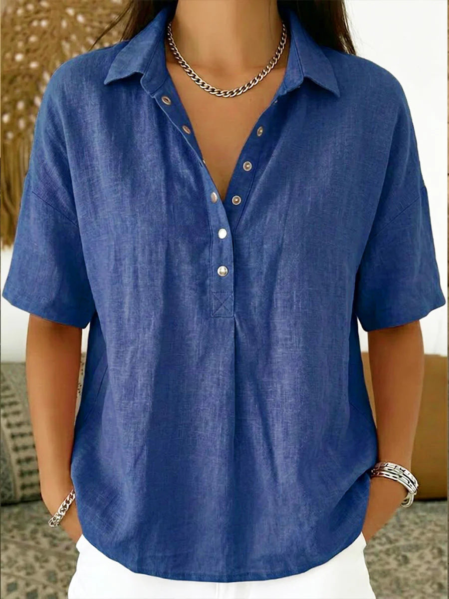 The Breezy Button Shirt
