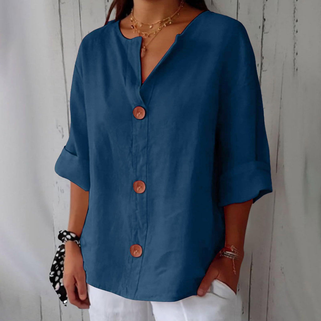 The Breeze Linen Blouse