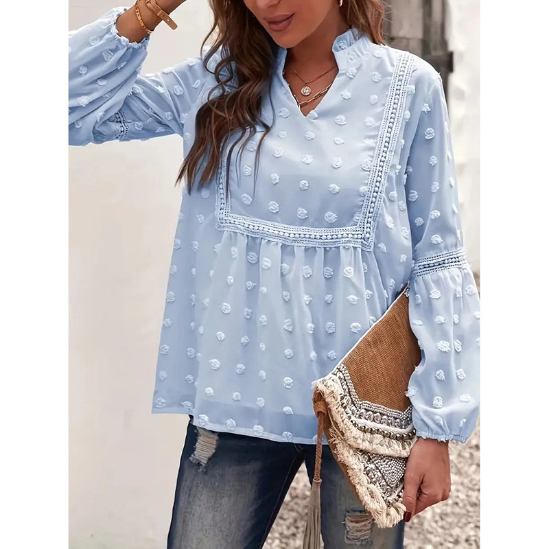 The V-Neck Blouse