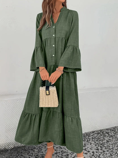Tiered Midi Dress KEMETIX