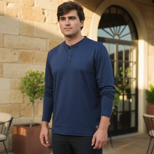 Long Sleeve Henley