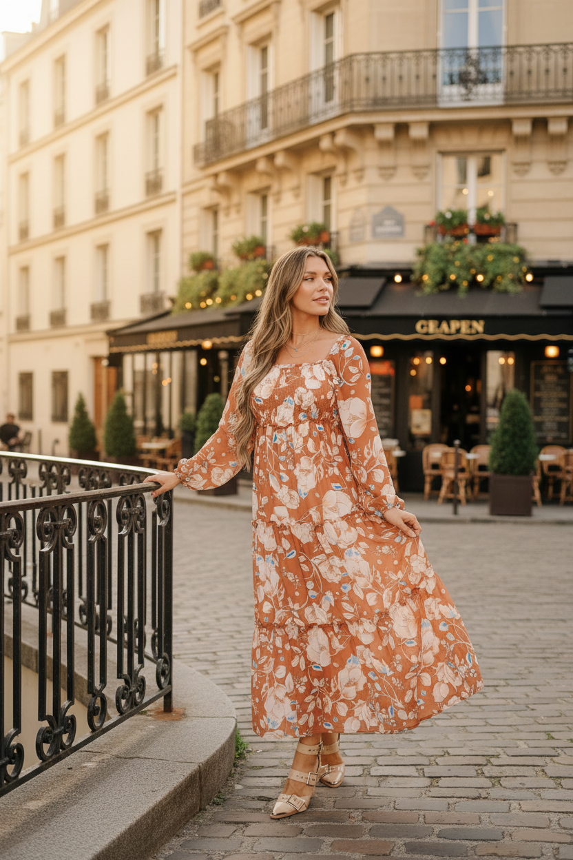 The Felicity Linen Dress