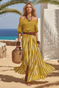 The Off-Shoulder Skirt Set