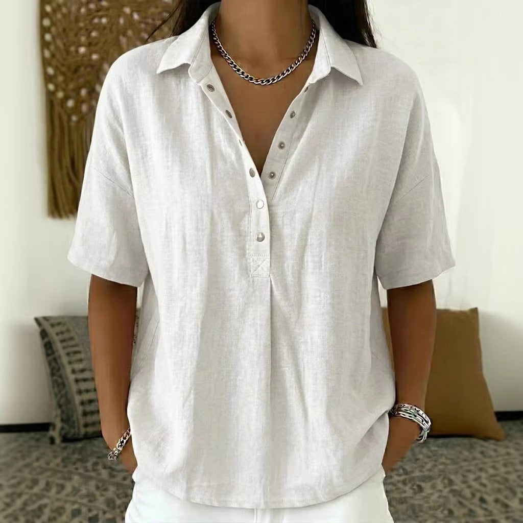 The Breezy Button Shirt