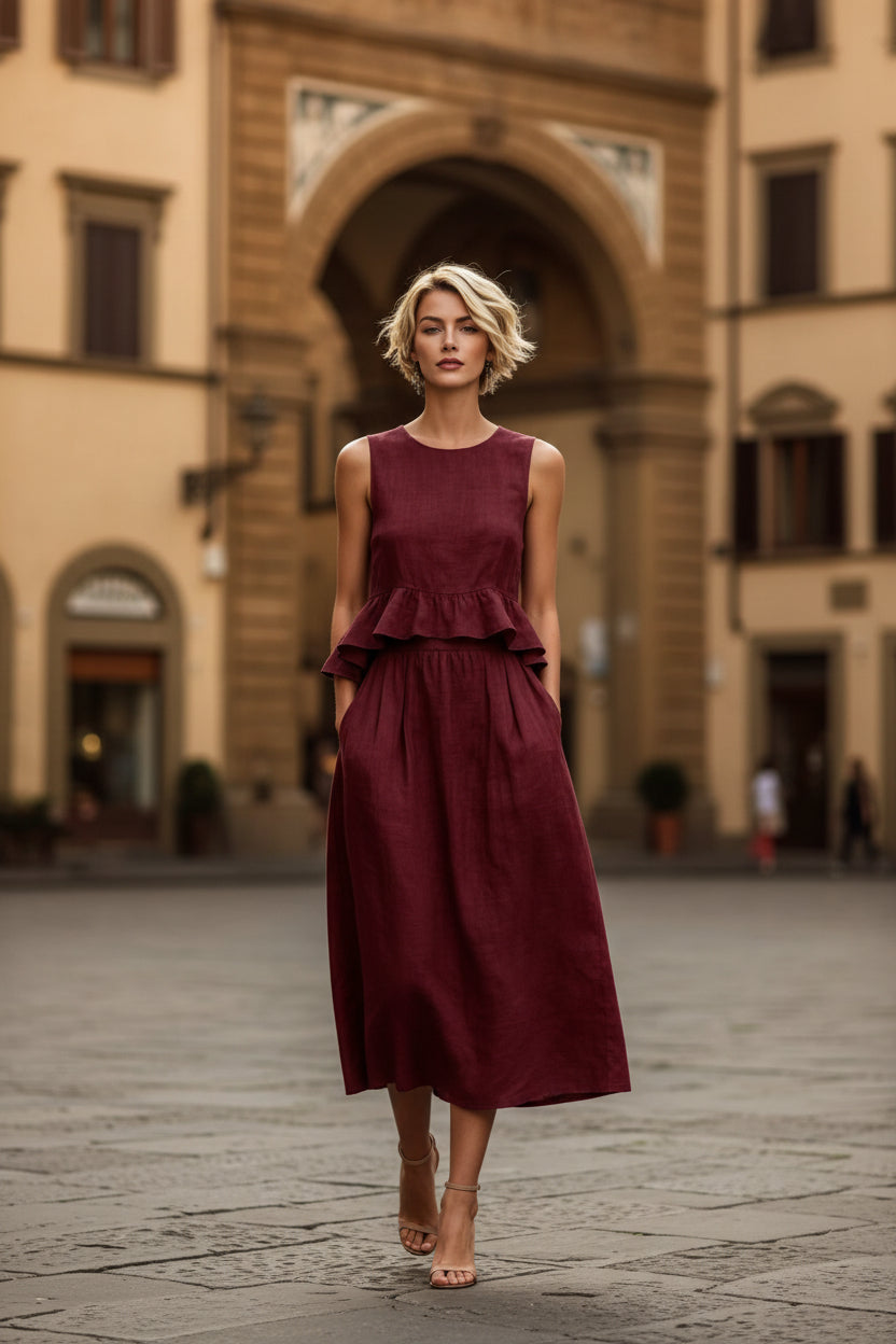 The Ruffle Maxi