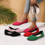 The Suede Pointed Flat