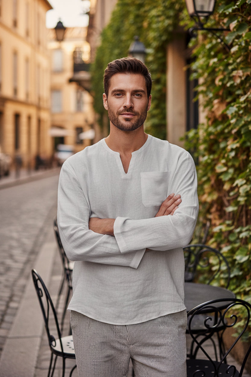 The Shoreline Linen Shirt