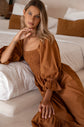 Almeria Linen Dress KEMETIX