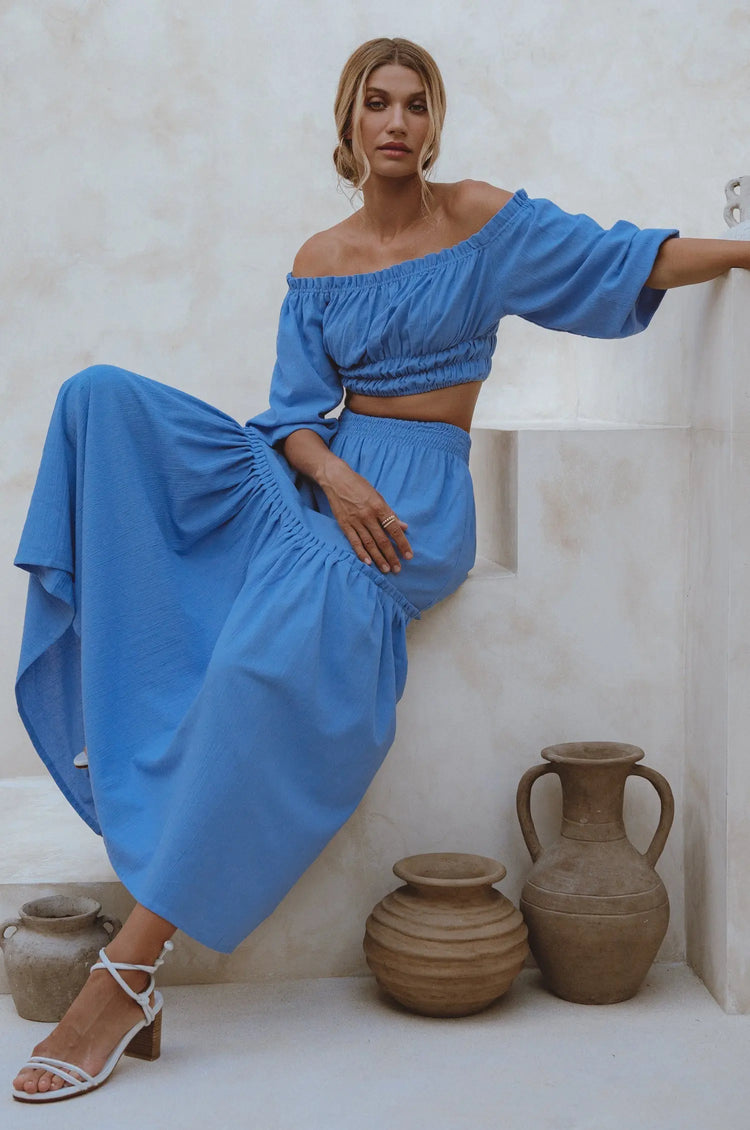 Annabelle Linen Skirt KEMETIX