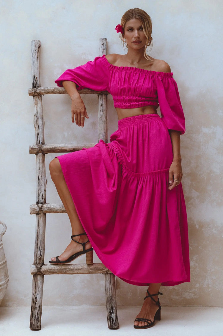 Annabelle Linen Skirt KEMETIX