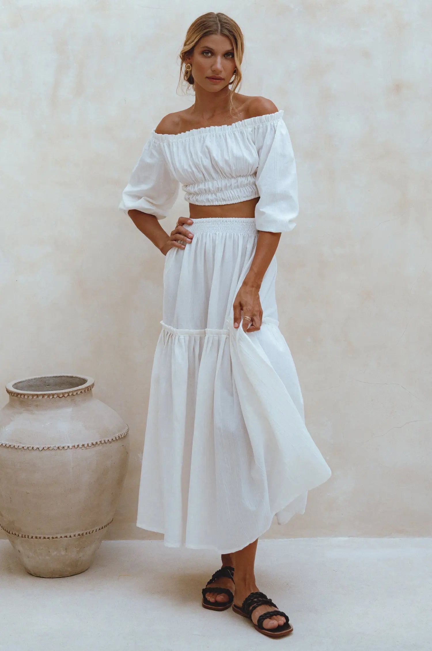 Annabelle Linen Skirt KEMETIX