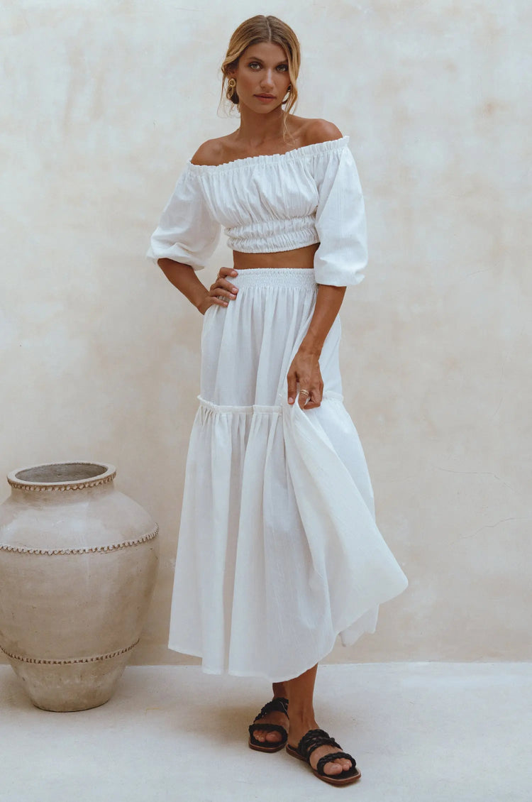 Annabelle Linen Skirt KEMETIX
