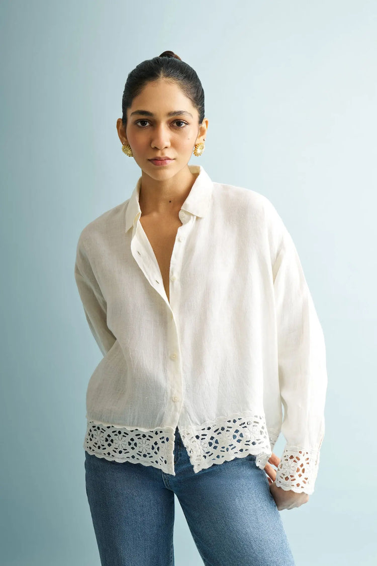 Lace Hemp Shirt KEMETIX