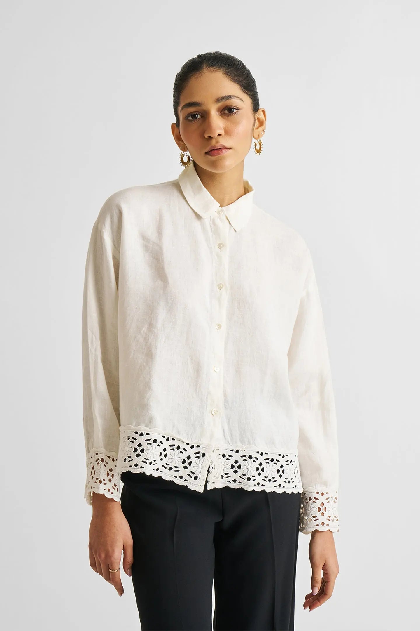 Lace Hemp Shirt KEMETIX