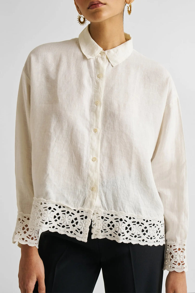 Lace Hemp Shirt KEMETIX