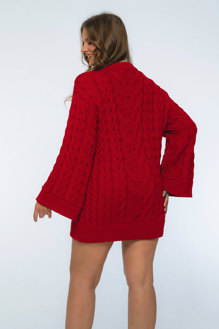 Cable Knit Dress KEMETIX