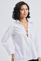 White Cotton Shirt KEMETIX