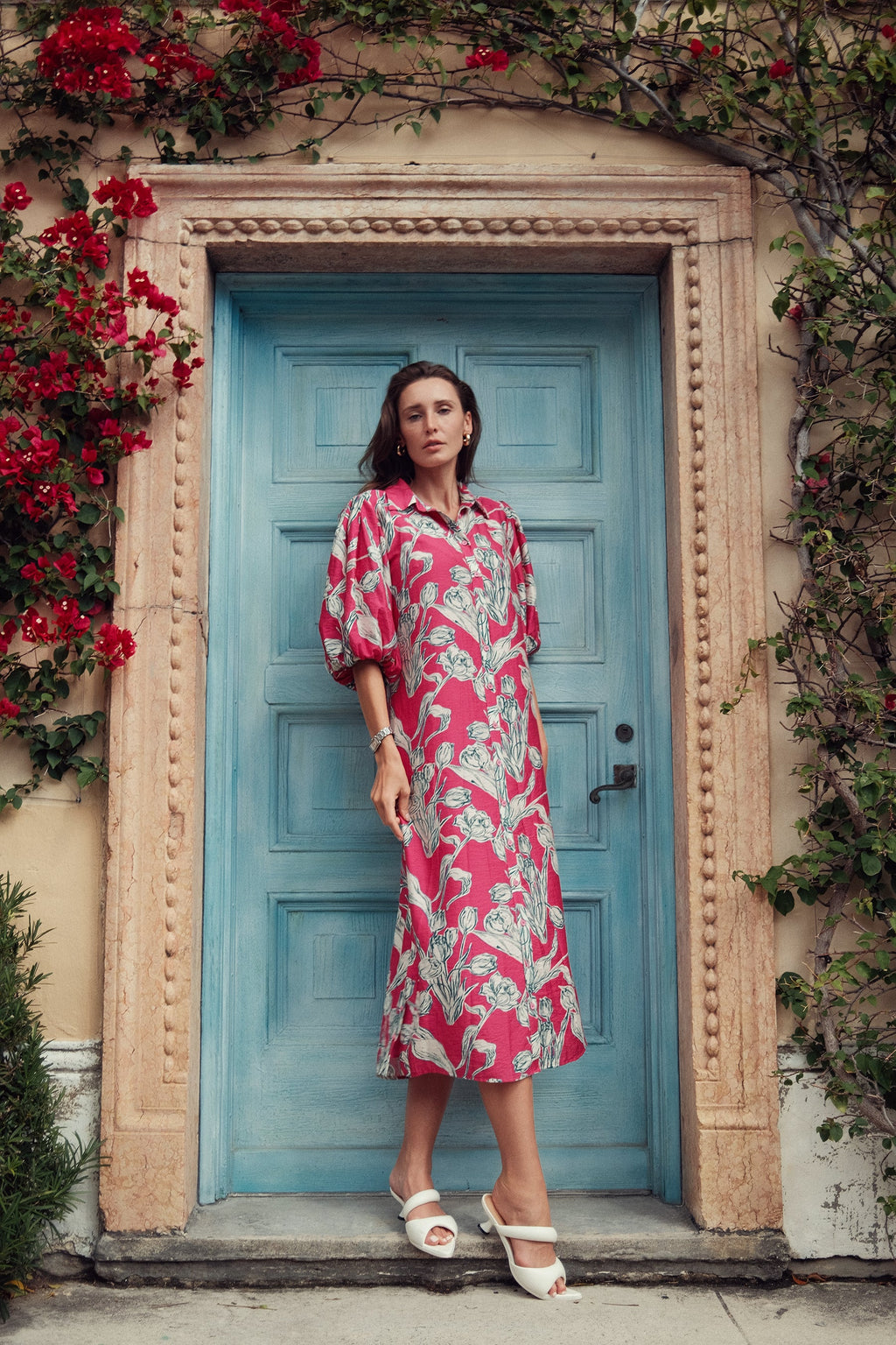 The Garden Linen Dress