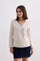 Cream Tweed Jacket KEMETIX