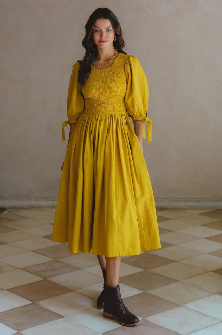 Freya Linen Dress KEMETIX