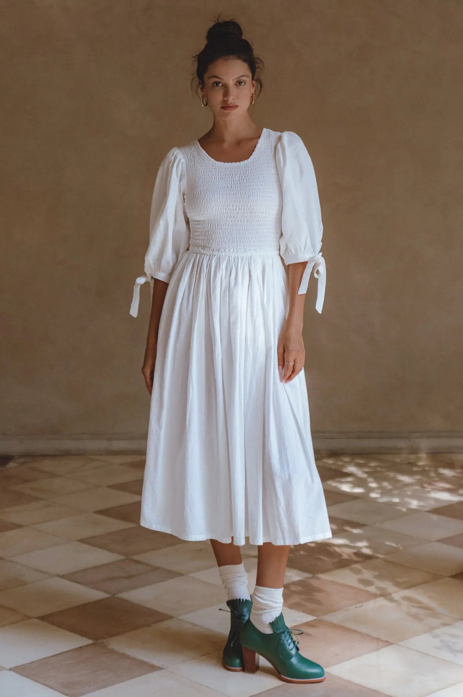 Freya Linen Dress KEMETIX