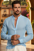 Terra Bloom Linen Shirt