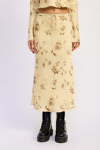 The Satin Skirt