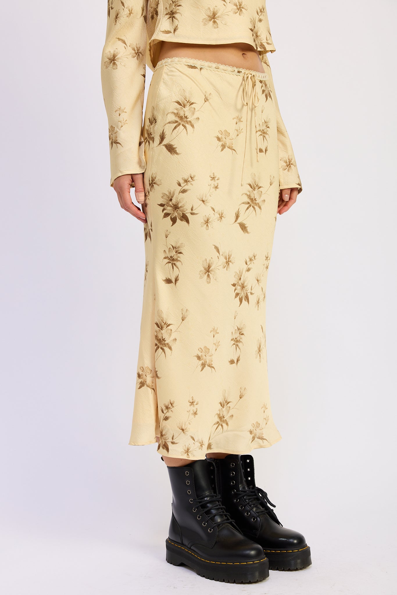The Satin Skirt