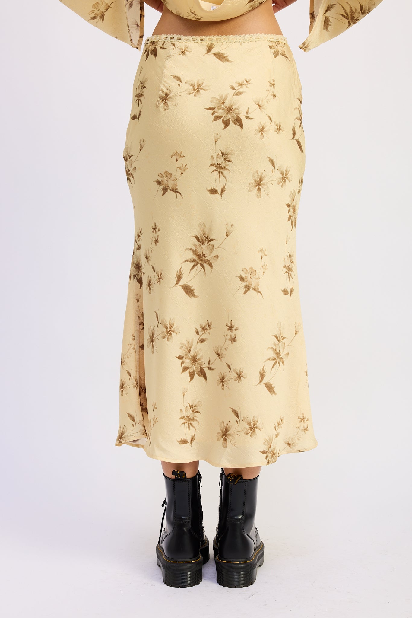 The Satin Skirt