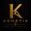 KEMETIX LOGO written Ancient Values Modern Vision 