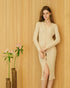Ribbed Long Cardigan KEMETIX
