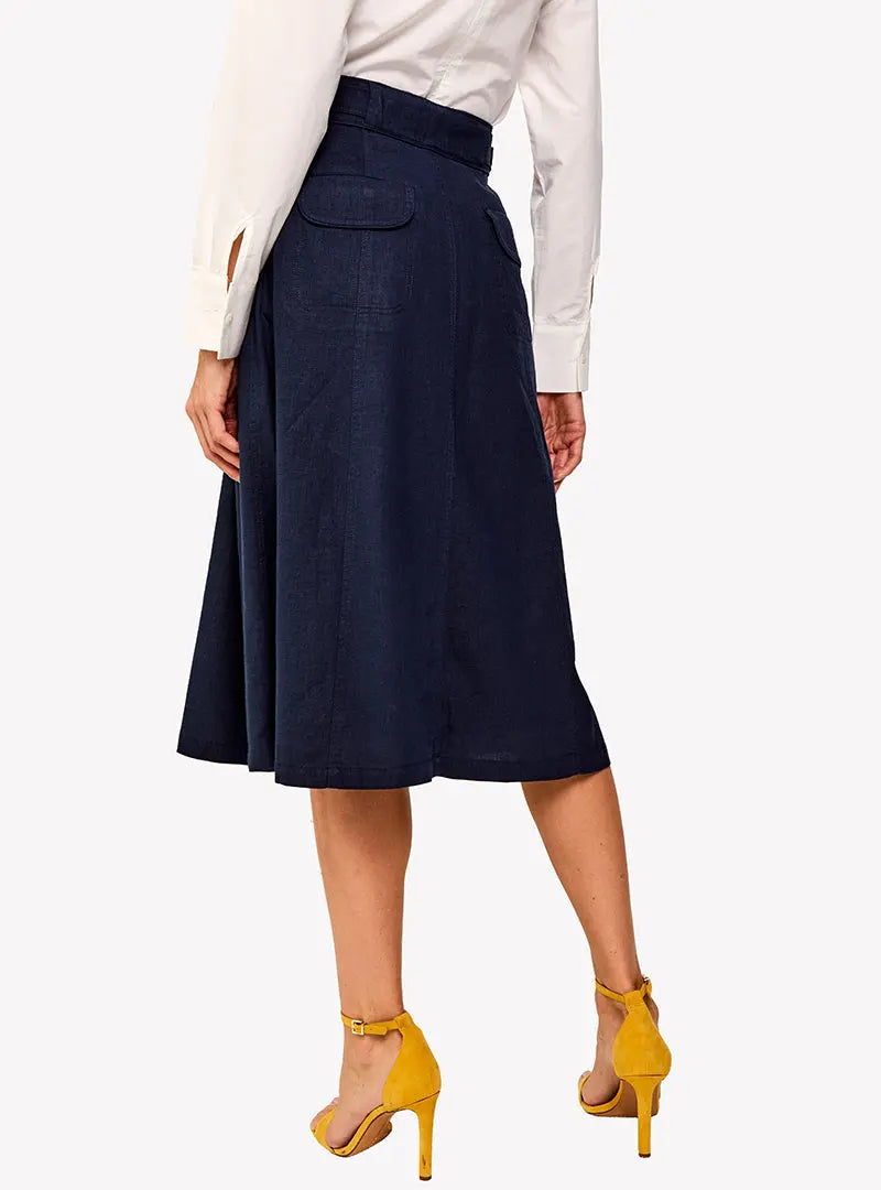 Cedros Linen Skirt KEMETIX