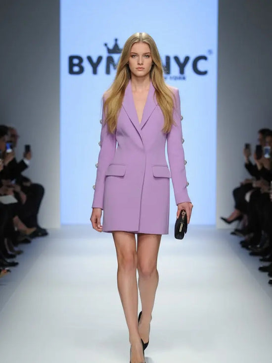 Lavender Blazer Dress WALL STREET: Prêt-à-Porter Line BYMANYC ® New York BYMANYC ® New York